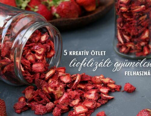5 kreatív ötlet liofilizált gyümölcsök felhasználására